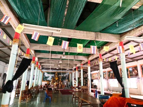 ร่วมบุญติดฝ้าเพดานศาลาการเปรียญ
